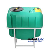 سمپاش 600 لیتری پشت تراکتوری سبز