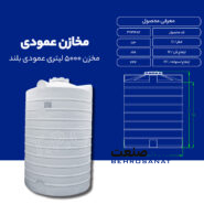 مشخصات منبع 1000 لیتری افقی طبرستان